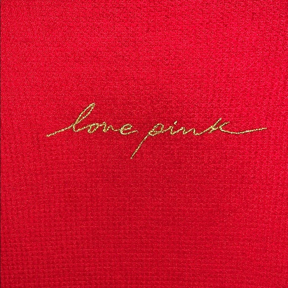 PINK waffle knit top - Picture 5 of 5